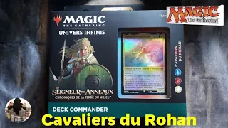 I open the commander deck Riders of Rohan, The Lord of the Rings