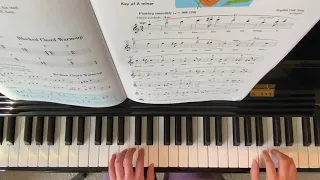 “ Greensleeves” Piano Adventure Lesson Book Level 3A