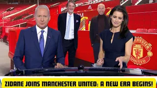 BREAKING NEWS: ZINEDINE ZIDANE TAKES THE HELM AT MANCHESTER UNITED! WHAT THIS MEANS FOR THE FUTURE