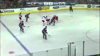 Connor McDavid Splits CBJ Defence For An Amazing Goal