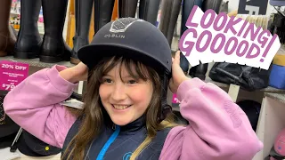 SHOPPING FOR MY FIRST HORSE RIDING HELMET