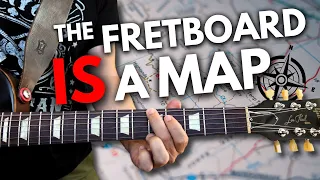 The Guitar Fretboard IS A MAP!