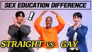 Korean Reacts to Gay vs Straight Sex Education Difference!