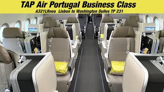 Better than expected! Business Class TAP Air Portugal - A321LRneo - Lisbon to Washington