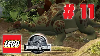 Динозавры. LEGO: Jurassic World. Прохождение. Часть-11 (Затерянный Мир: начало)