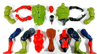 ASSEMBLE VENOM CARNAGE VS SPIDERMAN VS HULK SMASH VS SIREN HEAD AVENGERS SUPERHERO TOYS