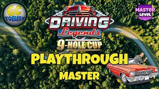 MASTER Playthrough, Hole 1-9 - Driving Legends 9-hole cup! *Golf Clash Guide*