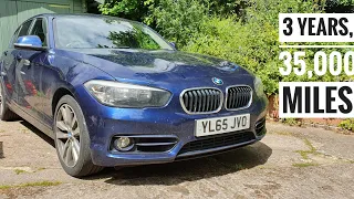 BMW 1 Series Review and Walkthrough *3 YEARS OF OWNERSHIP*! BMW F21 118d REVIEW