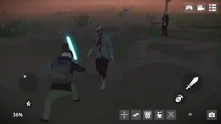 Dead Wasteland: Survival - Farming ghouls with Lightsaber