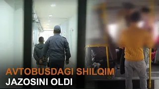 Buxoroda avtobusda yoʻlovchi qizga shilqimlik qilgan erkak qamaldi