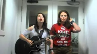 Beth and Emma We Found Love(Rhianna)/Part of Me (Katy Perry) Acoustic Cover!