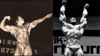 Arnold Schwarzenegger and Sergio Oliva *WHO WAS BETTER?*