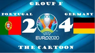 Portugal 2-4 Germany (all goals, group stage) Cartoon edition | Euro 2021 Cartoons