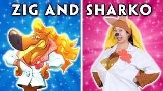 Zig and Sharko Who Is More Handsome? - Parody The Story Of Zig & Sharko | Woa Parody