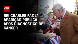 Rei Charles faz 1ª aparição pública após diagnóstico de câncer | CNN PRIME TIME