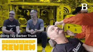 We got our HAIR CUT on this HOT BARBER TRUCK in Ho Chi Minh City VIETNAM!!!