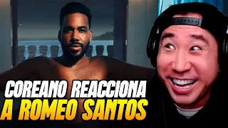 Coreano Loco reacciona a Romeo Santos 🔥🤯 Sus Huellas