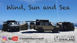 Wild camping in the West Coast just outside of Cape Town