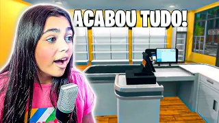 ACABOU TUDO NO MEU SUPER MERCADO - Supermarket Simulator