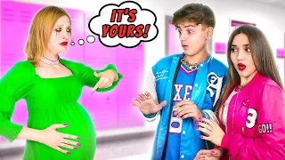 My Mom Is Pregnant || My Mother Studies at My School