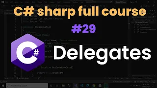 Delegates in c# | c# tutorial #29