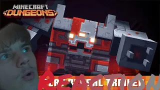 Minecraft Dungeons: Gameplay Reveal Trailer Reaction, Wait, This is a whole new game!