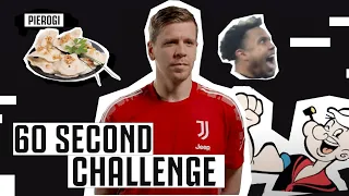 🧤 Wojciech Szczęsny takes on the 60-Second Challenge! | Quickfire Questions with Tek! | Juventus