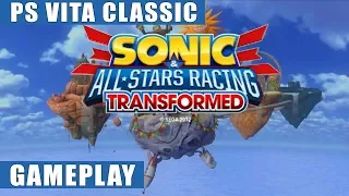 Sonic & All-Stars Racing Transformed PS Vita Gameplay | PS Vita Classic