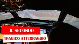 Ho sbagliato l'atterraggio a Ciampino il Boeing 737-800 ! Questa volta mi è andata bene