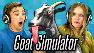 GOAT SIMULATOR #1 (Teens React: Gaming)