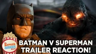 Batman v Superman Trailer 2 Reactions!