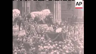 HITLER CELEBRATES HIS MARCH OF 1923 - SOUND