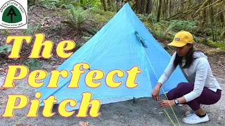 My method for setting up a zpacks plex solo or a zpacks duplex ✨ I love these tents!