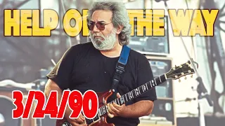 Help On The Way Jerry Garcia (3/24/90) Guitar Solo Lesson