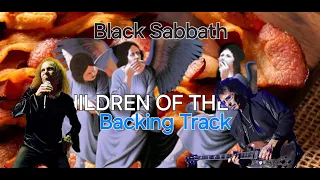 Black Sabbath - Children Of The Sea - Backing Track With Vocals -  To Study For Free