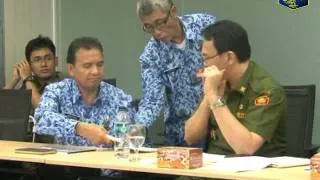 26 Nov 2012 Wagub Bpk. Basuki T. Purnama Menerima Paparan Dinas Perumahan Part 1/2