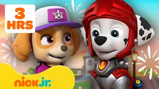 ¡3 horas del NUEVO PAW Patrol! | Nick Jr. en Español