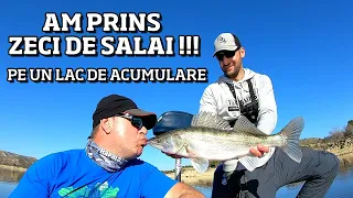 Am prins ZECI de SALAI pe un LAC de ACUMULARE!💥PESCUIT din BARCA💥in SPANIA