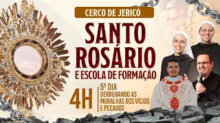 Cerco de Jericó e Escola de Formação - 5º DIA -  Derrubando as muralhas dos VÍCIOS E PECADOS - HESED