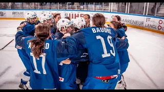 L'incroyable FRANCE🇫🇷 - 🇳🇴NORVÈGE de hockey sur glace féminin !