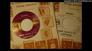 Motown: Bobby Taylor & The Vancouvers "Malinda " 45 Gordy 7079 Nov 1968