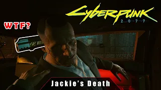 Cyberpunk 2077 Jackie Welles death scene (Funny bug)