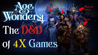The D&D of Faction/Race Creation in 4X Games | Age of Wonders 4 Faction Creation explained!