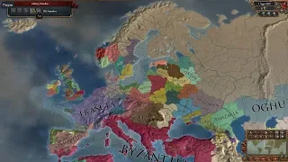 Europa Universalis 4 AI Timelapse - Extended Timeline Mod 555-2350