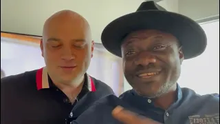 platincoin, Alex Reinhardt with cameroonian leader