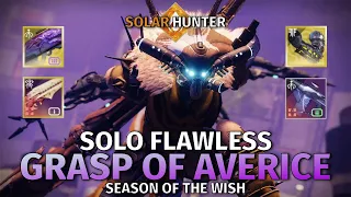 Destiny 2 - Solo Flawless Grasp of Averice (Solar Hunter)