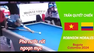 Pha Nước Rút Ngoạn Mục của Trần Quyết Chiến trước Robinson Morales