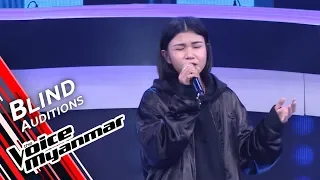 Ronnie Su - I Don't Wanna Be You Anymore (Billie Eilish) | Blind Audition - The Voice Myanmar 2019