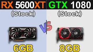 RX 5600 XT Vs. GTX 1080 | 1080p and 1440p | New Games Benchmarks