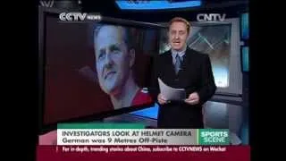 Investigators look at Schumacher's helmet camera